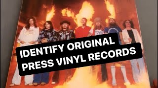 HOW TO IDENTIFY VALUABLE ORIGINAL VINYL RECORDS