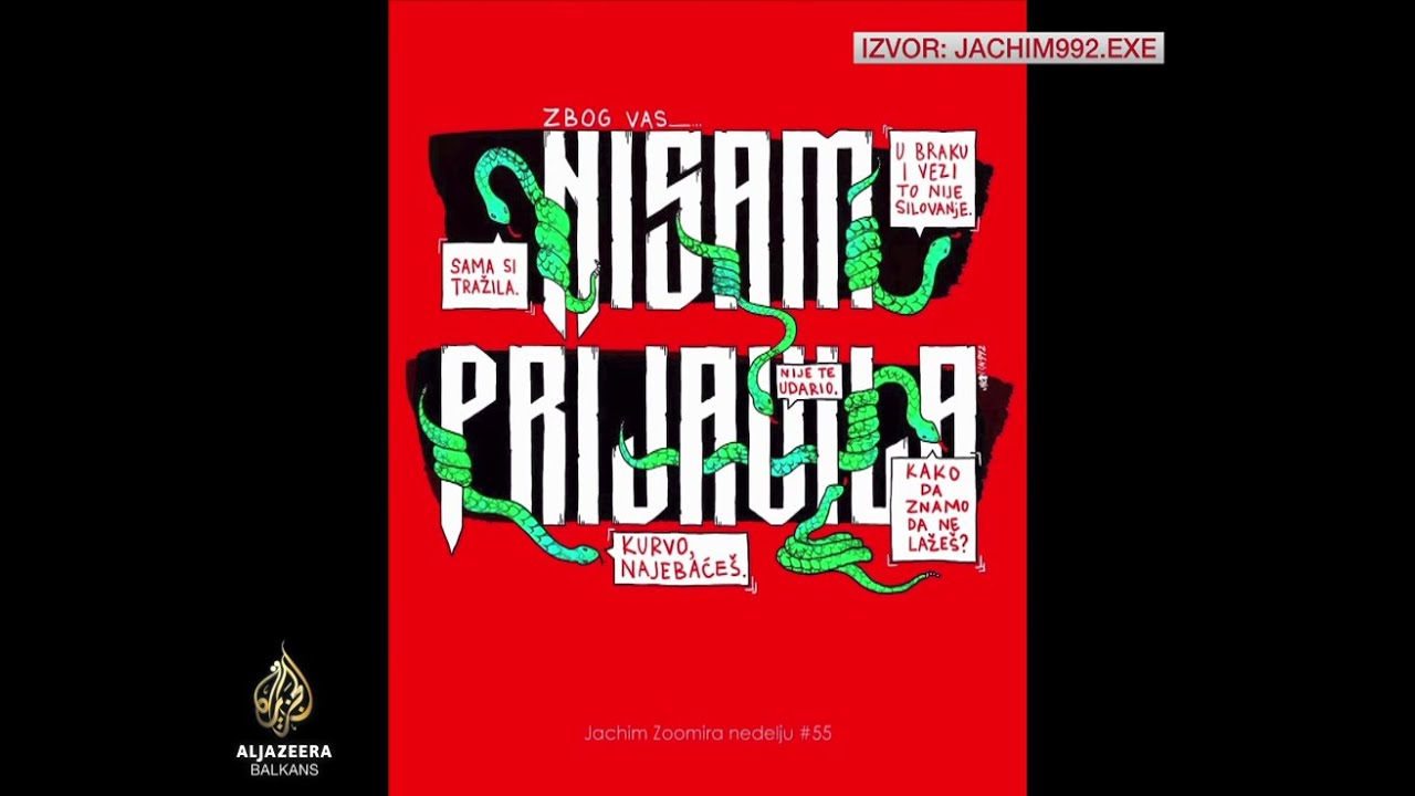 #NisamPrijavila: آلاف الشهادات العلنية عن العنف