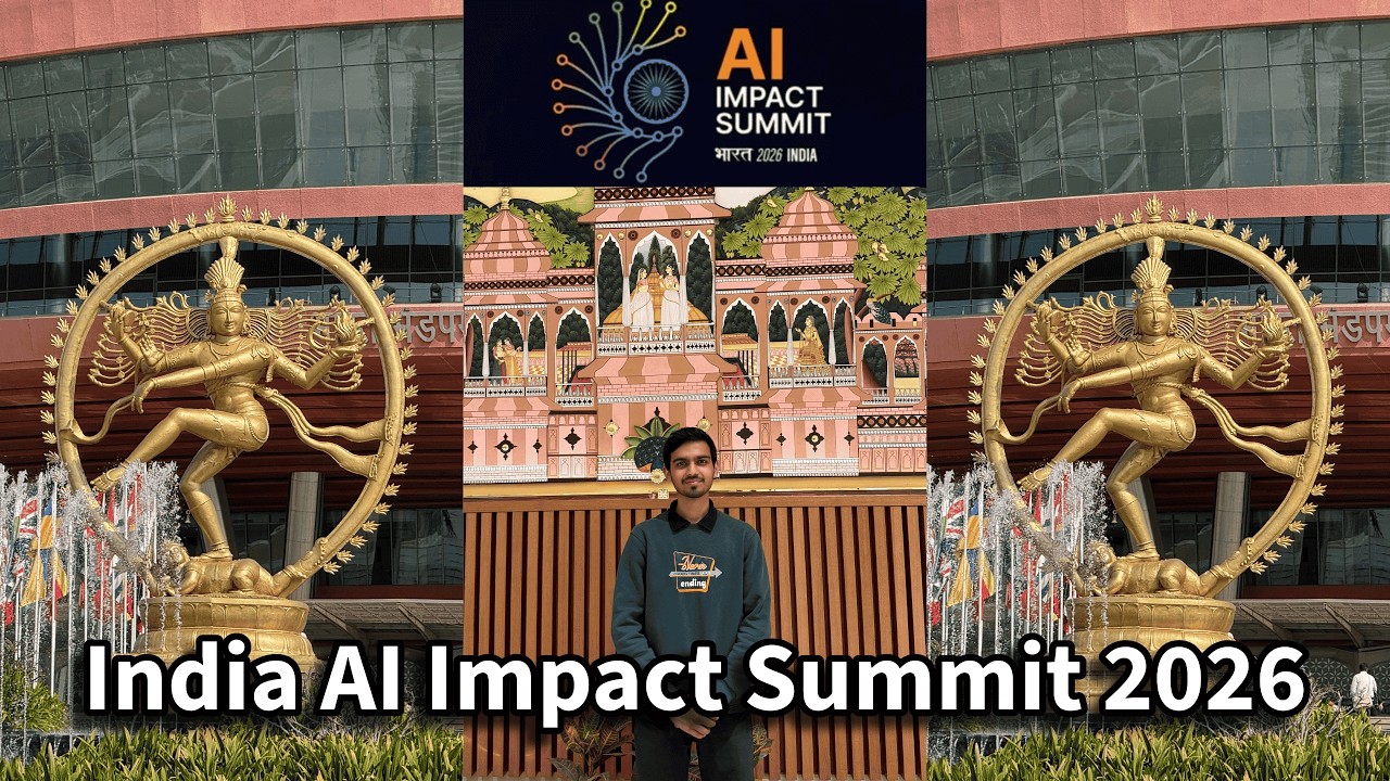 Travel Tales Vlog | Attended India’s Biggest AI Summit 2026 at Bharat Mandapam Delhi | Ai Expo 2026