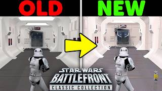 Star Wars Battlefront Classic Collection Graphics Comparison VS Originals!