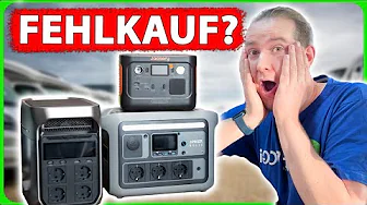These 5 mistakes are made by almost everyone when buying a power station! Buying guide