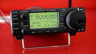 Icom IC706Mkii HF VHF Transceiver with UT106 Installed!
