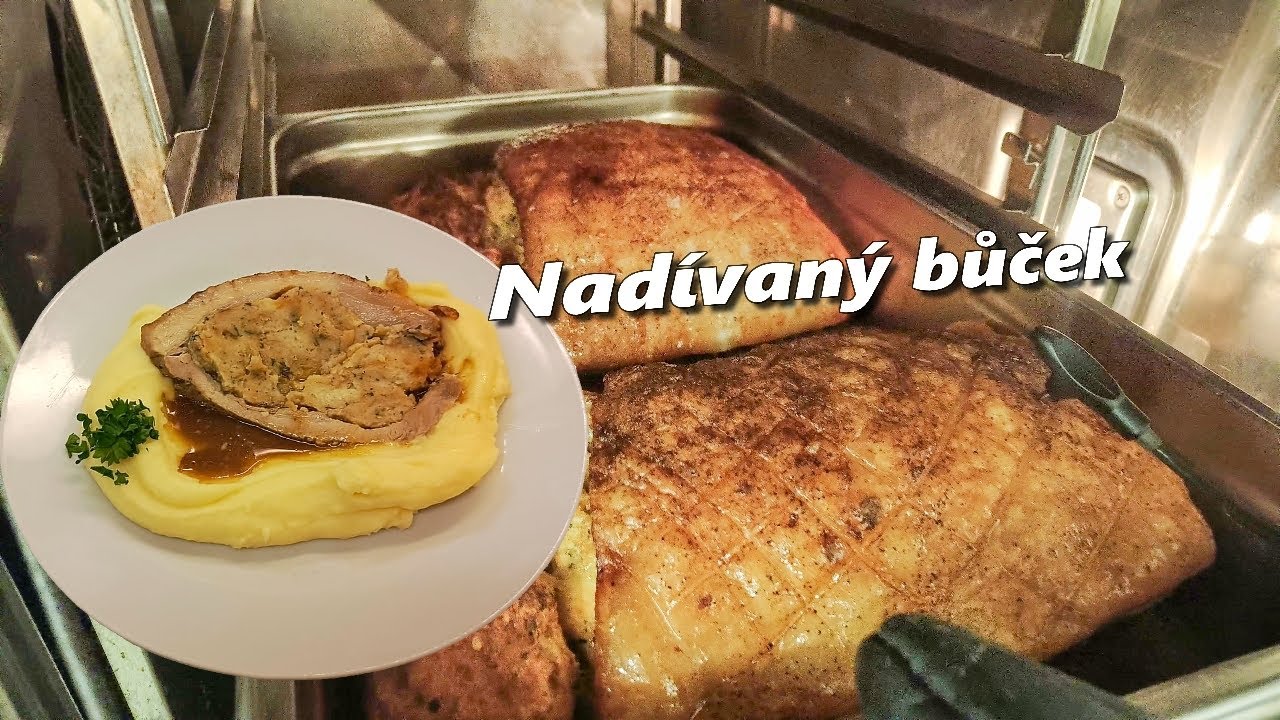 Nadívaný vepřový bůček - jak se dělá v profi kuchyni