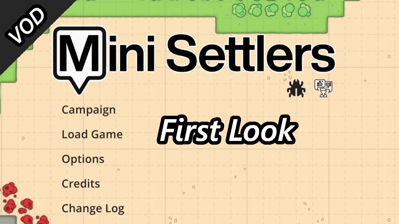 First Look at Mini Settlers! Early Access Playthrough VOD - YouTube