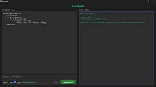 Asymptote [Algorithm Performance Evaluator]