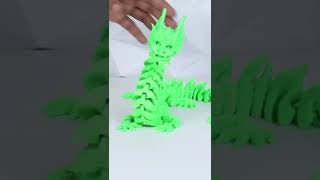 3D Printing Articulated Imperial Dragon Timelapse