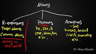 SYNTAX-13: Intro to Binding Theory (Types of NPs, Antecedents, & Co-Indexation)