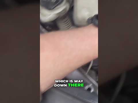 Easy Serpentine Belt Replacement: 120,000 Mile DIY Guide #shorts