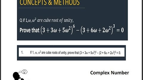 if 1 w and w^2 are cube root of unity , prove that (3+3w+5w^2)^6-(3+w+2w^2)^3=0