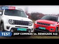 Test auta: Jeep Compass vs. Jeep Renegade 4xe | Motoring TA3