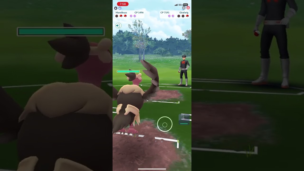 How to defeat a psychic type Team Go Rocket Grunt