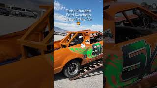 Turbo Charged Ford Ranchero Demo Derby Car @ogmalfunctionjunction