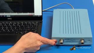 What if my VNA Won't Connect to the Software? screenshot 4