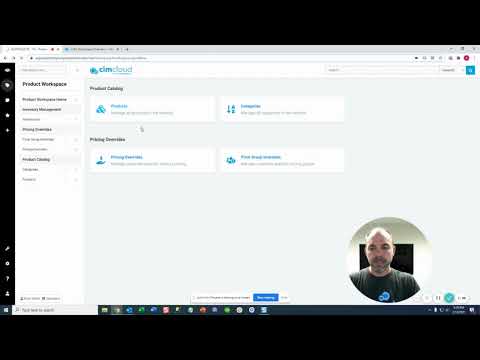 Product Workspace Overview in the CIMcloud Worker Portal