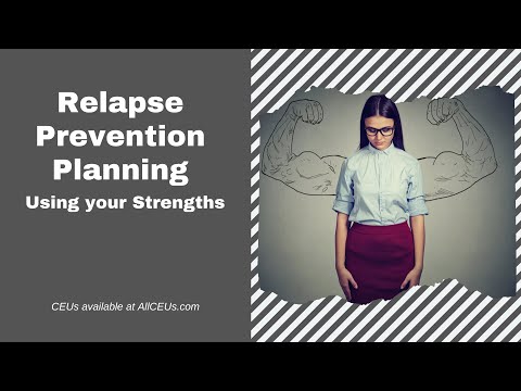Vidéo: Plan De Prévention Des Rechutes: Techniques Pour Vous Aider à Rester Sur La Bonne Voie