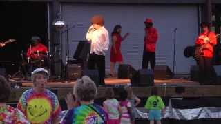 Groove Train performing their cover of (Boogie Shoes) in Danville, Va. 6-1-2013