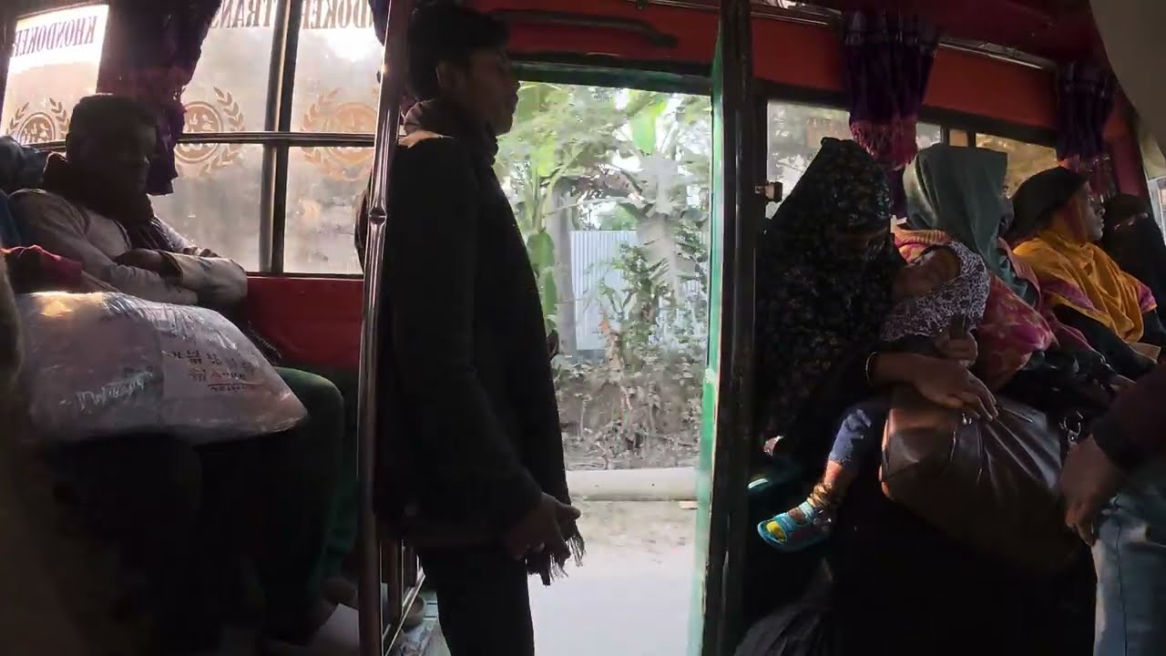 Surviving the Chaos: Life Inside an Overloaded Local Bus