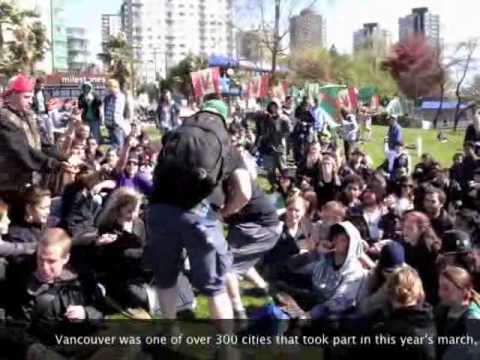 Global Marijuana March in Vancouver 2010