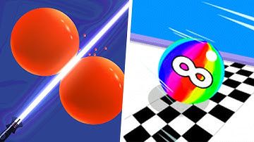 Ball Run Infinity vs Laser Bubbles - Max Level Gameplay (Part 3) 123456789