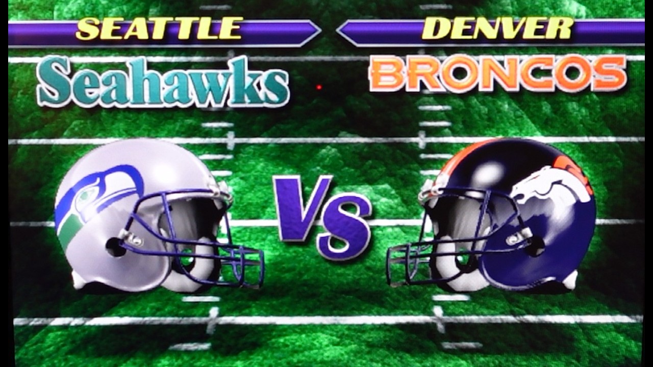 NFL Blitz - Arcade1UP Gameplay - Seahawks vs Broncos