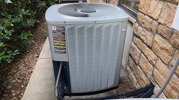 2007 Trane XB13 5 Ton Central Air Conditioner Starting Up & Running