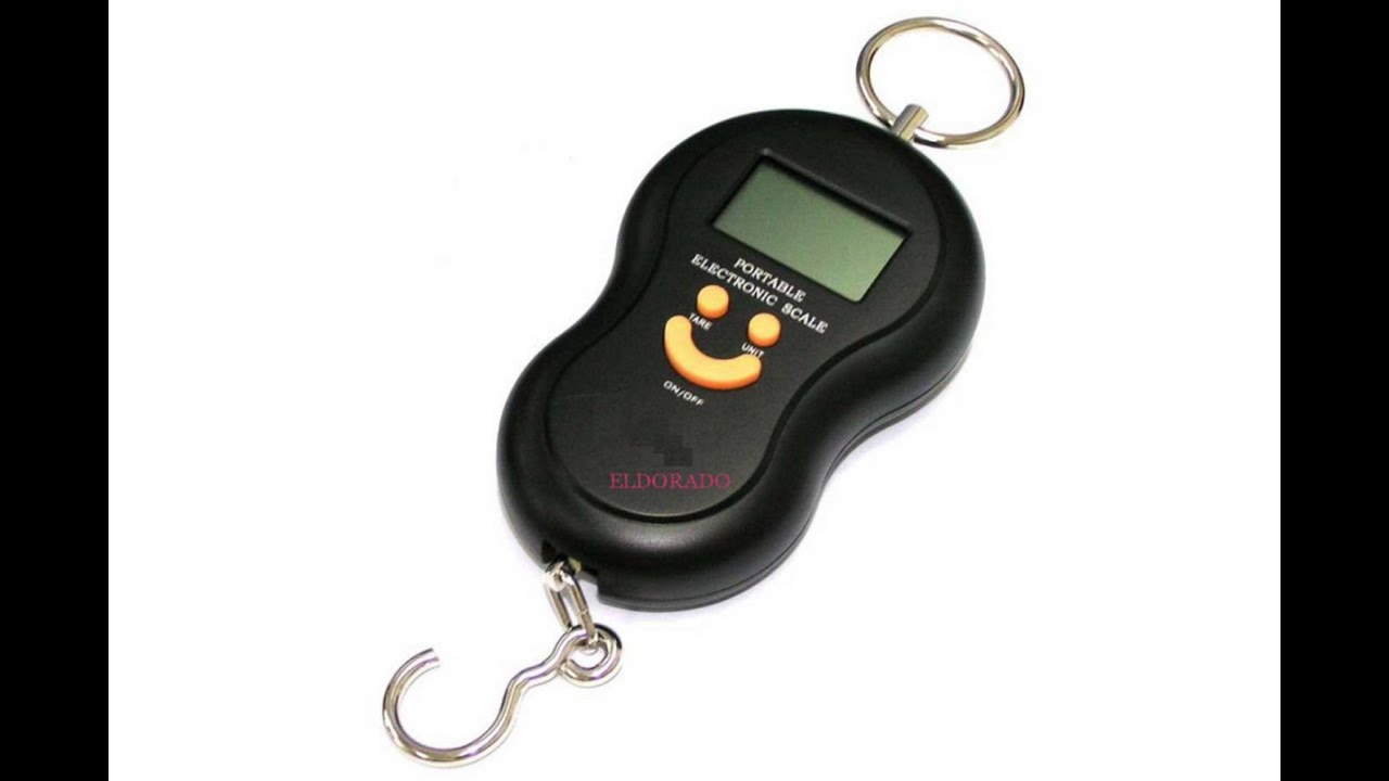 SMILEY PORTABLE ELECTRONIC SCALE - PRODUCT VIEW 