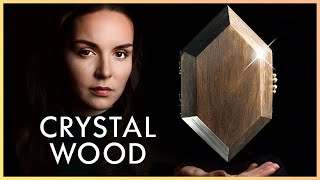 Crafting Crystal Shape Jewelry Box from Exotic Wood