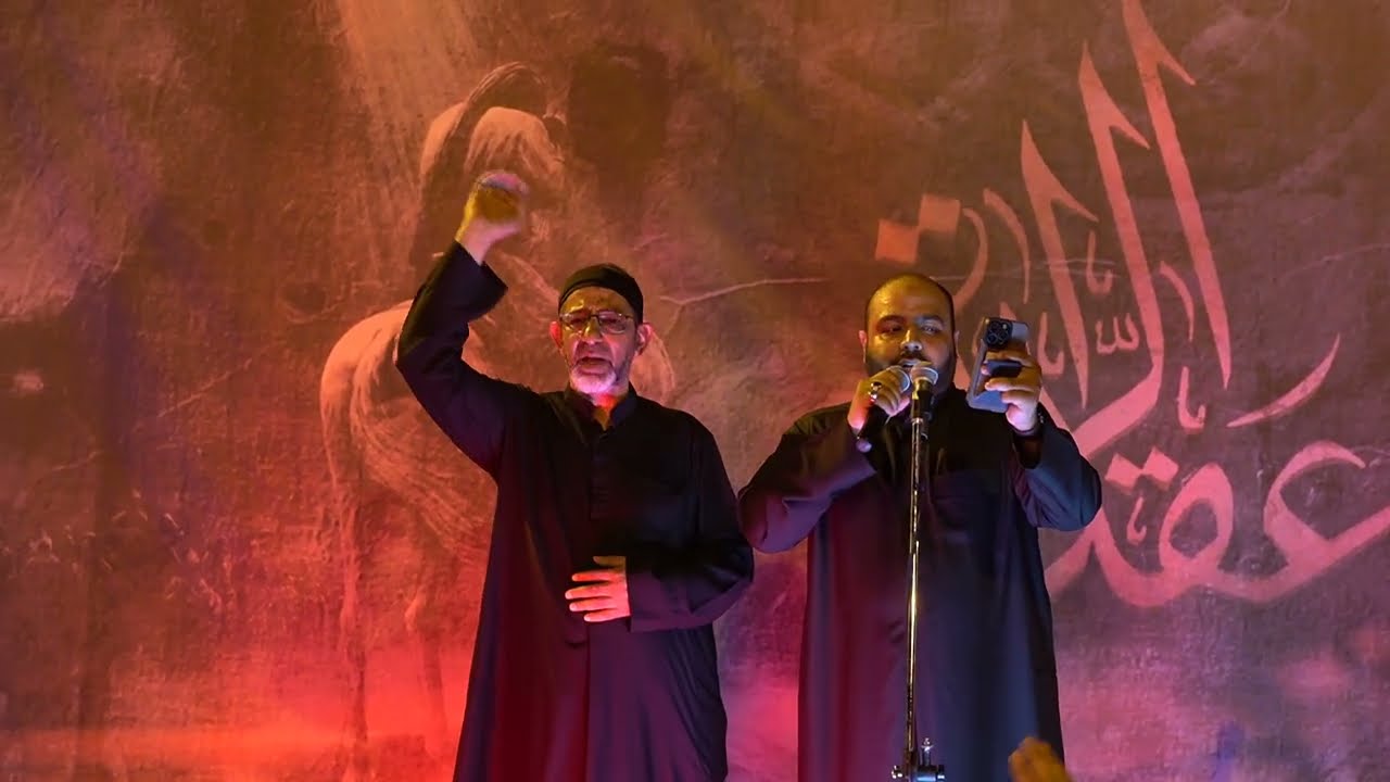 مراسم رفع الراية ليلة حادي محرم المنامة