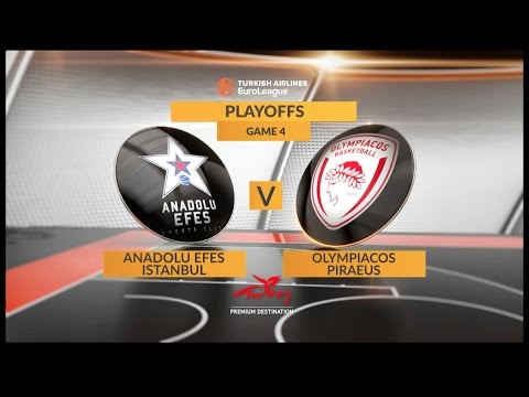 Highlights: Anadolu Efes Istanbul-Olympiacos Piraeus, Game 4