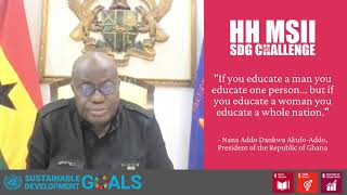 Highlights  -  Fireside Chat with the SDG Advocates - HH MSII SDG Challenge