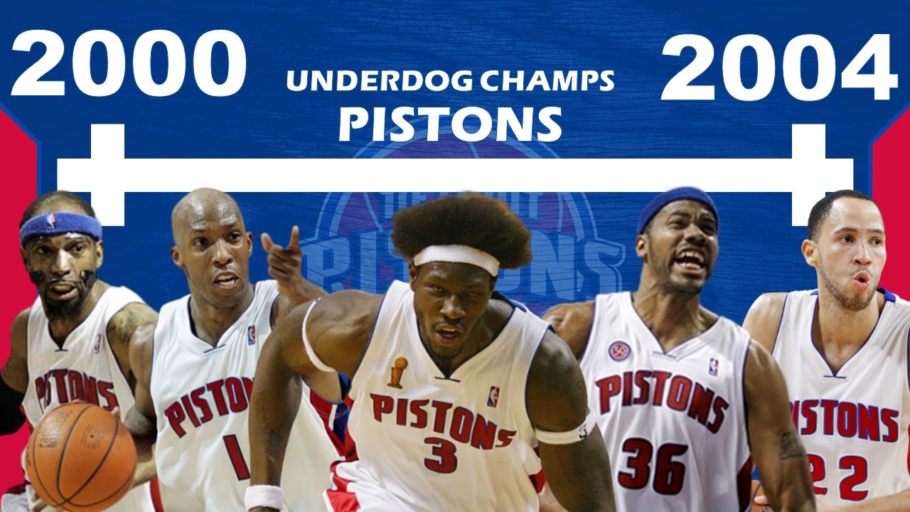 Timeline of How the DETROIT PISTONS Won an NBA TITLE as UNDERDOGS YouTube