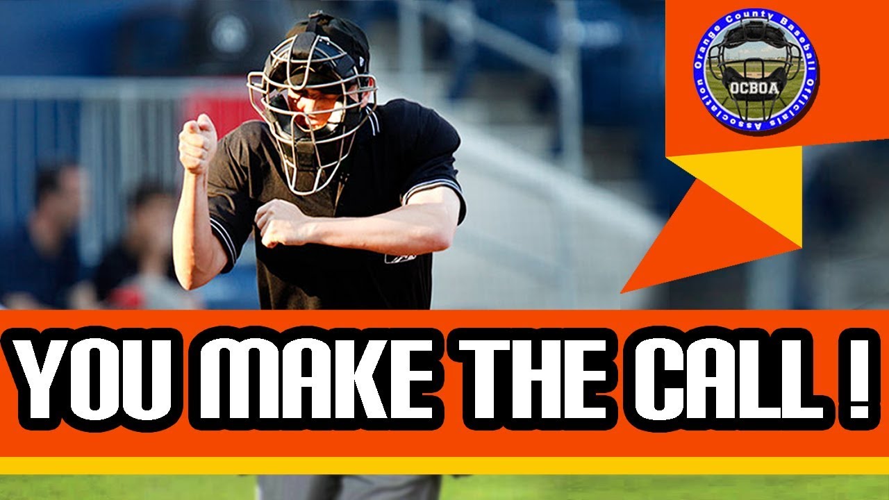 JOIN US Orange County High School Baseball Umpires OCBOA YouTube