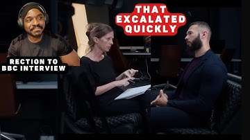 FIRST time reaction ANDREW TATE /"BBC news interview uncut 3"/ reactionwith KINGS