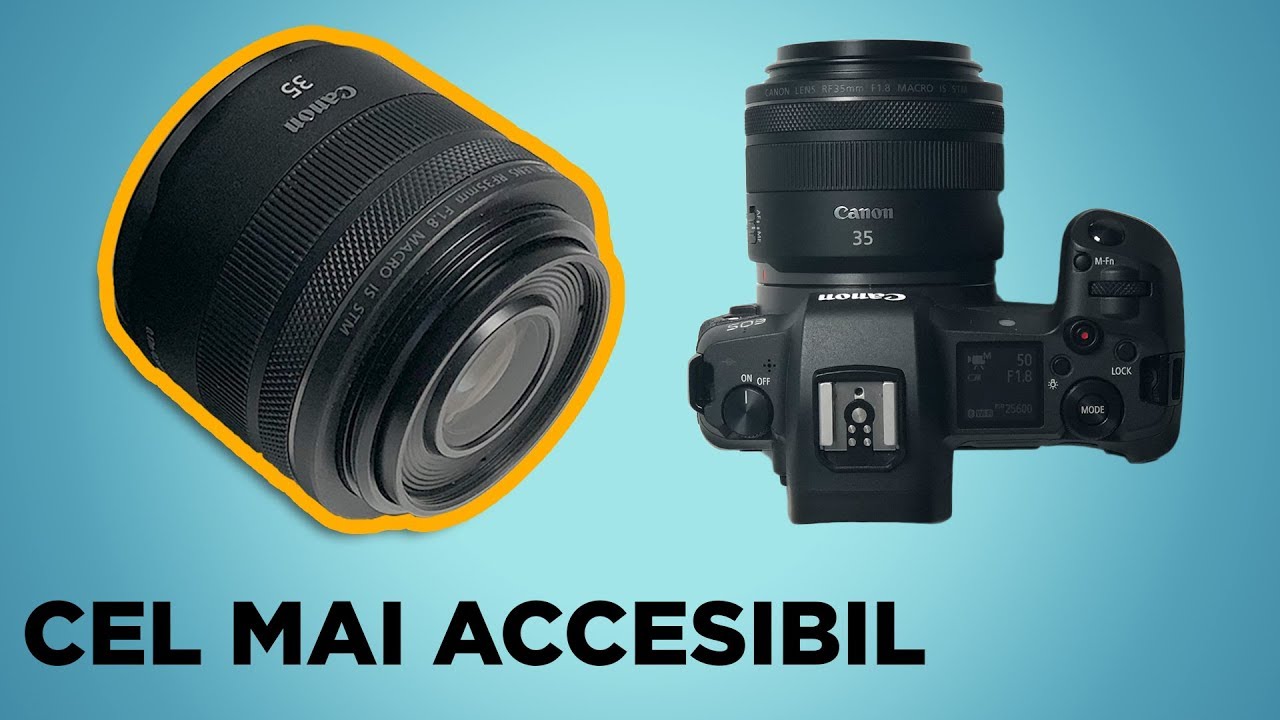 Canon RF 35mm F1.8 Macro IS STM Obiectiv Foto Mirrorless - F64.ro