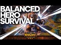 Balanced Hero Survival: Can I Win?