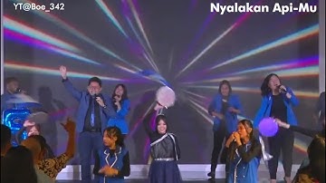 GMS Live - Nyalakan ApiMu - I Declare Album (Official Music Video) COVER GBI Keluarga Allah SEMARANG