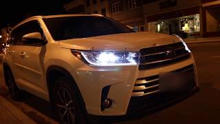 BRIGHTEST LED HEADLIGHTS!  LASFIT PRO  Toyota  Hands On Review