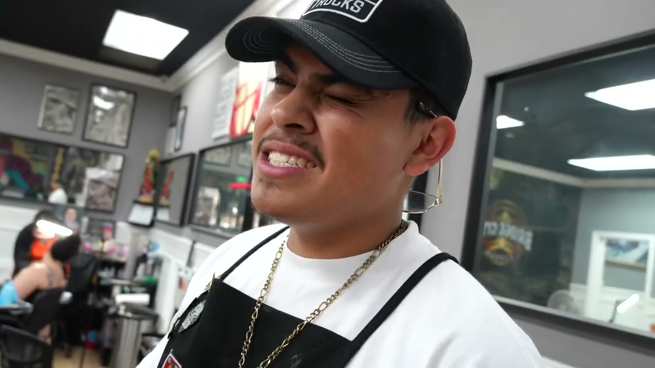 FULL-DAY TATTOO LETTERING | LAST NAME TATTOO | 20 YEAR OLD TATTOO ARTIST!!