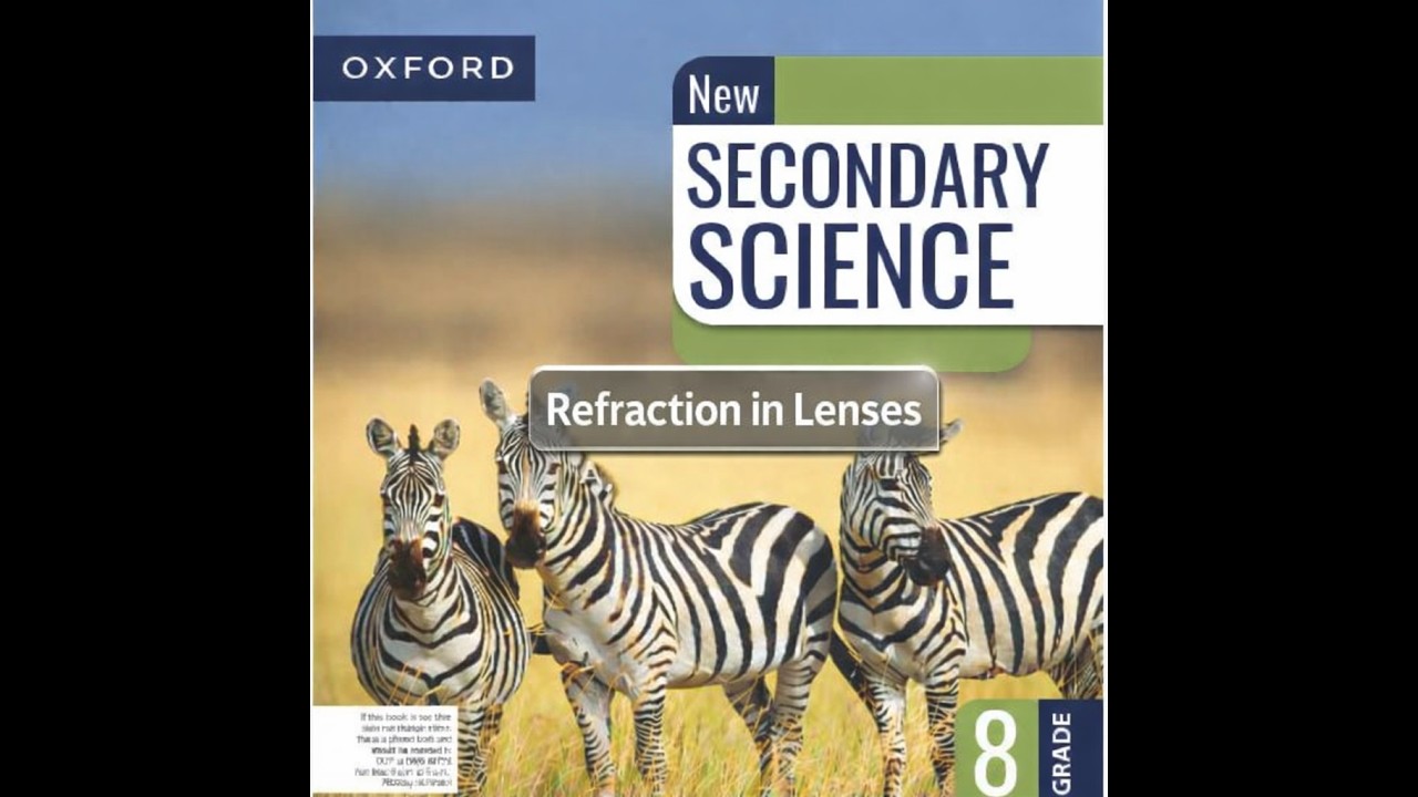 Refraction in Lenses | Class 8 Science | Reflection & Refraction of Light | Miss APS Mentor | APS