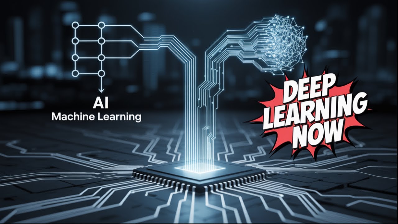 Unlocking AI: Machine Learning vs Deep Learning Explained Fast! - YouTube