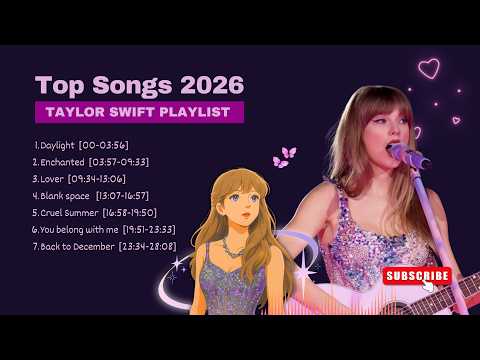 Taylor swift playlist 2026