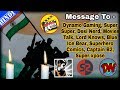 Message To - Super Super, Desi Nerd, Movies Talk, Lord Knows, Captain B2 | Pulwama Attack | Hindi Mp3