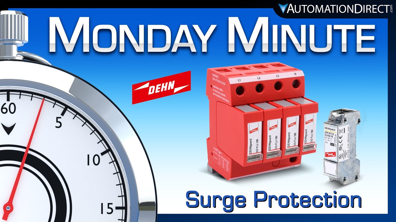 DEHN DIN Rail Surge Protectors from AutomationDirect