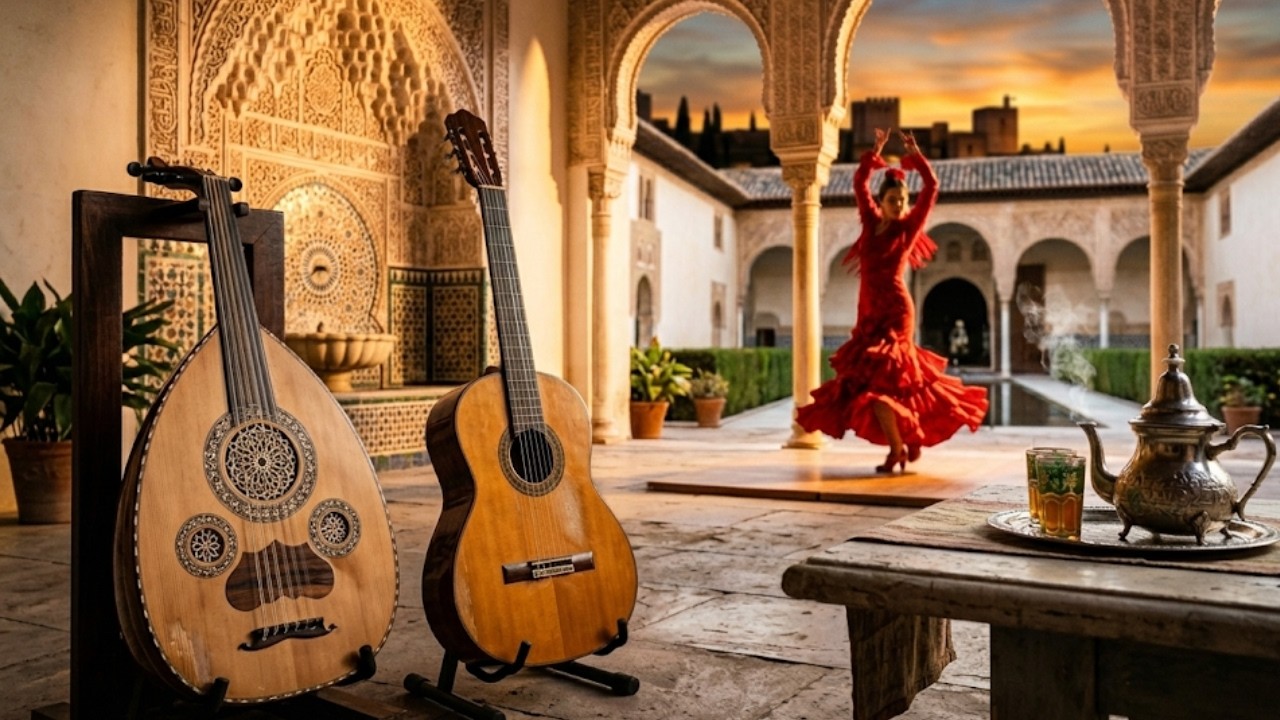 1 Hour Deep Rumba Fusion | Oud & Flamenco Guitar with Mystic Textures 🌹 (Synergy 07)