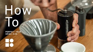 Mastering GRIND SIZE for V60 POUR OVER  Why It Matters