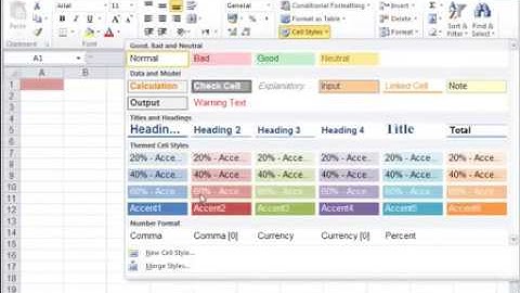 تعليم الآكسيل فى ساعة - الجزء الآول