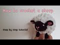 How To Crochet A Sheep Doll Blackface Lamb Popcorn Stitch Step By Step Free Amigurumi Tutorial
