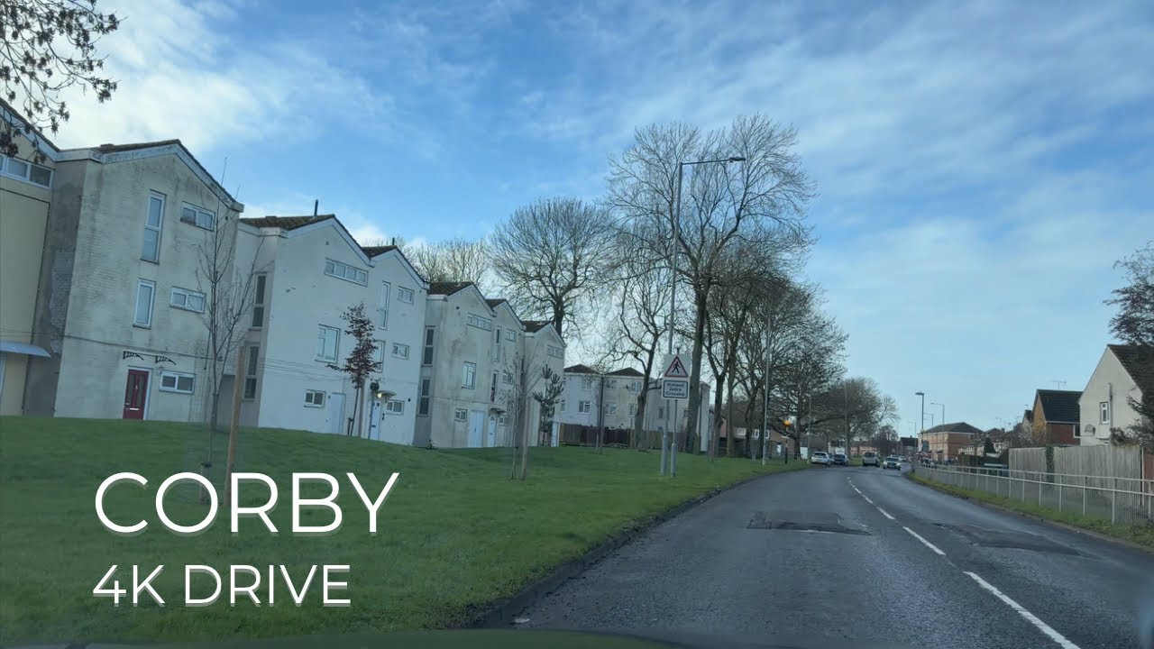 Driving Through Corby | Town Centre & Surroundings | Real Roads UK