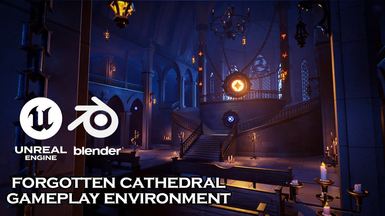 Unreal Engine 5 | Modular Environment Gameplay - Forgotten Cathedral ...