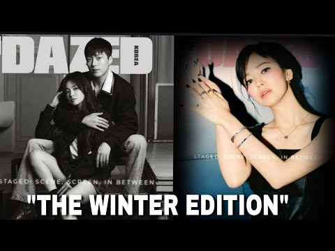 Their Sweetness in the latest photoshoot by Dazed! | Song Hye Kyo | Jang Ki Yong | Now we are breaki